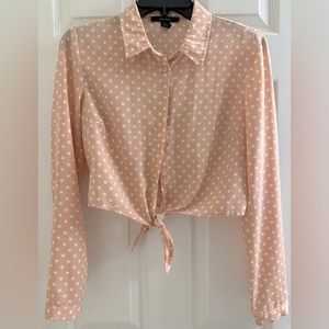 Cropped Button up